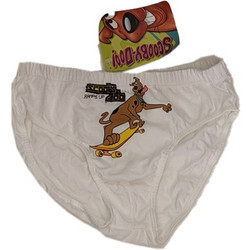 Helios Παιδικό σλιπ σε χρώμα λευκό με τύπωμα Scooby Doo 6316 - Λευκό