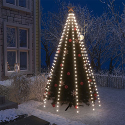 vidaXL Χριστουγεννιάτικα Λαμπάκια Χταπόδι 250 LED Ψυχρό Λευκό 250 εκ