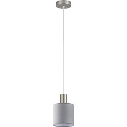 Home Lighting Κρεμαστό Φωτιστικό Οροφής Μονόφωτο E27 Γκρι SE21-NM-4-SH2 77-8421