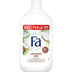 Fa Coconut Milk Shower & Bath Κρεμώδες Αφρόλουτρο 750ml