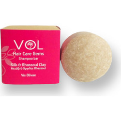Vis Olivae Silk & Rhassoul Clay Bar Σαμπουάν 55gr