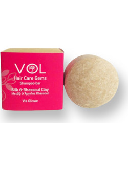 Vis Olivae Silk & Rhassoul Clay Bar Σαμπουάν 55gr