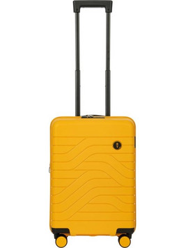Bric's Ulisse Expandable Βαλίτσα Καμπίνας 55x23x37cm με 4 Ρόδες Κίτρινη