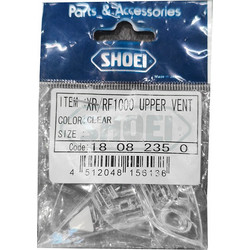 ΠΑΝΩ ΑΕΡΑΓΩΓΟΙ ΚΡΑΝΟΥΣ ΣΕΤ SHOEI XR1100/RF1000 CLEAR 18082350.CLEAR