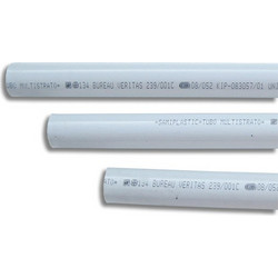 Πολυστρωματική Σωλήνα Ευθύγραμμη Sami Plastic Φ50 x 4 χωρίς Μόνωση