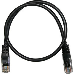 Adeleq U/UTP Cat.5e Καλώδιο Δικτύου Ethernet 0.5m Black 9-145051