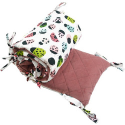 Lanila Πάντα Κούνιας Ladybird Ροζέ 60x120cm
