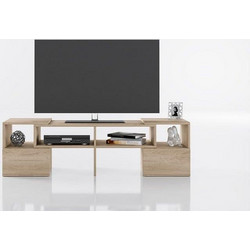 Artekko Έπιπλο Τηλεόρασης Ξύλινο Μπεζ Μ141xΠ32xΥ40cm 850-0024