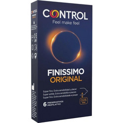 Control Feel Make Feel Finissimo Original Προφυλακτικά Λεπτά με Λιπαντικό 6τμχ