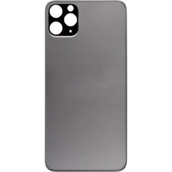 Πίσω Τζάμι με Κόλλα για Καπάκι Μπαταρίας iPhone 11 Pro Μαύρο