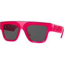 Versace VE4430U 5367/87 Γυναικεία Γυαλιά Ηλίου Τετράγωνα Κοκάλινα Ροζ με Μαύρο Polarized Φακό