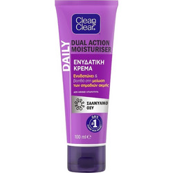 Clean & Clear Dual Action Moisturiser Cream 100ml