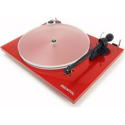 Pro-Ject Audio Essential III Phono Πικάπ Hi Gloss Red + OM10e