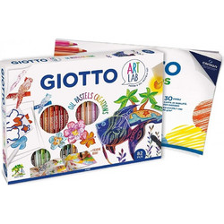 Giotto Σετ Δημιουργίας Maxi Art Lab Oil Pastel Creations
