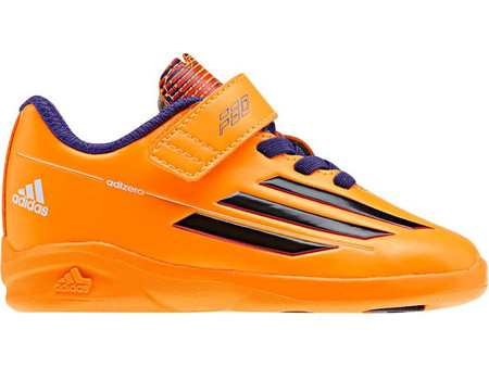 Adidas F50 Adizero EL D67462 Παιδικά Ποδοσφαιρικά Παπούτσια Σάλας Πορτοκαλί