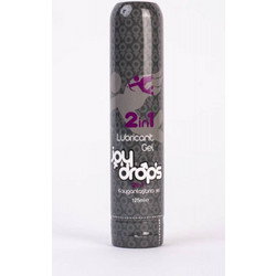Joy Drops 2 In 1 Sensual Massage Λιπαντικό Gel Κόλπου Πρωκτού & Μασάζ 125ml