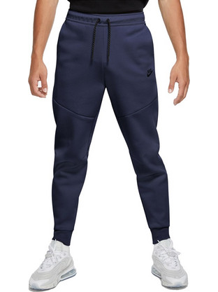 Nike Sportswear Ανδρικό Παντελόνι Φόρμας Fleece με Λάστιχο Navy Μπλε CU4495-410