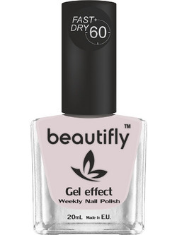 Beautifly Weekly Polish Gel Effect 240 Gloss Βερνίκι Νυχιών Μακράς Διαρκείας Quick Dry 20ml