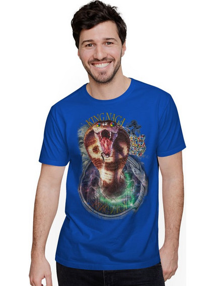 king naga - Vlad Isac (Κοντομάνικο Ανδρικό / Unisex) - Royal blue