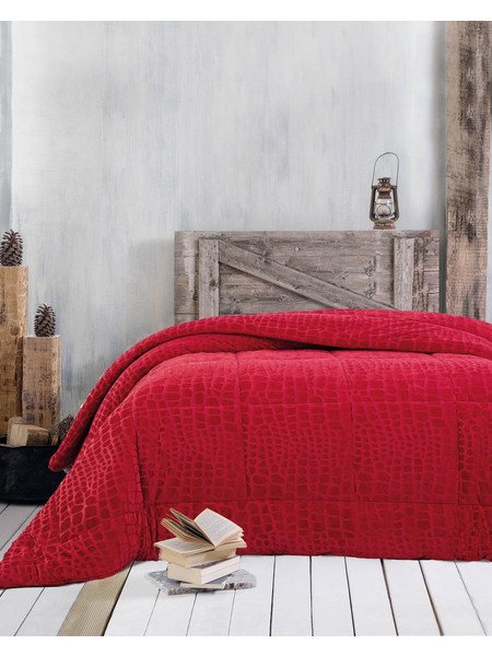 Rythmos Κουβερτοπάπλωμα Υπέρδιπλο 220x240 Croco Red