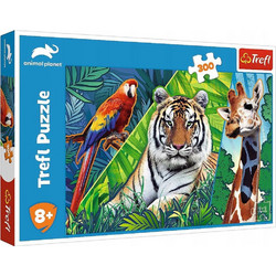 Παιδικό Puzzle Trefl Amazing Animals 300 Κομμάτια