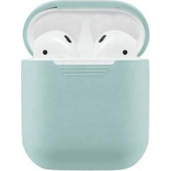 Ezra SC01 Θήκη Σιλικόνης σε Γαλάζιο χρώμα για Apple AirPods