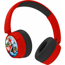 OTL Mario Kart Ασύρματα Bluetooth Ακουστικά On Ear Κόκκινα