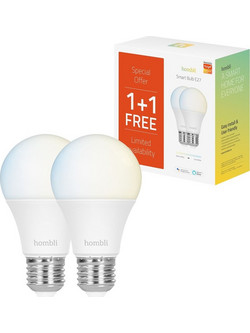 Hombl- E27 Smart Bulb CC- Promo Pack