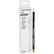 ΜΟΛΥΒΙ ΜΑΥΡΟ EXTRA Νο2=Β, No4=2H, Νο5=5H ΠΑΚ=12ΤΕΜ FABER 511101, 511112, 511115 S2