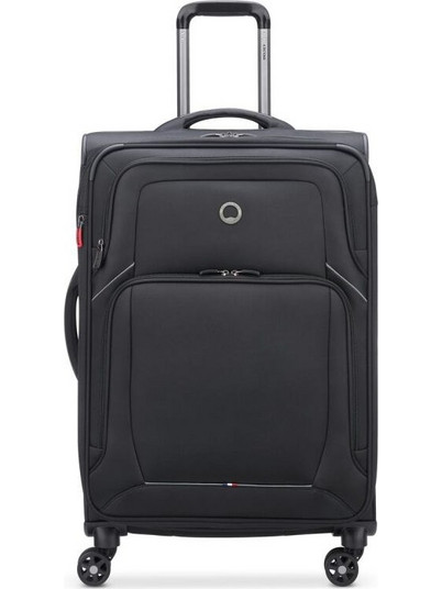Delsey Optimax Βαλίτσα Μεγάλη 80.5x51x33.5cm με 4 Ρόδες Μαύρη