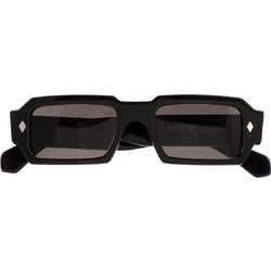 Kador Rockstar C7007 Black Γυαλιά Ηλίου Τετράγωνα Κοκάλινα Μαύρα με Μαύρο Polarized Φακό