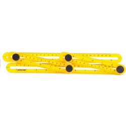 ΓΩΝΙΟΜΕΤΡΟ ΔΙΠΛΟ ΠΛΑΣΤΙΚΟ 31Χ18cm HANDY 11004 00979