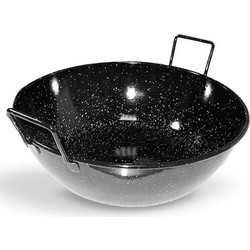 Dinox Wok Εμαγιέ 20cm