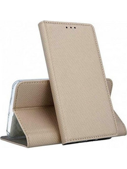 Θήκη OEM Smart Magnet για Xiaomi Redmi Note 11 Pro Plus Flip Cover Gold