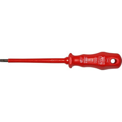 Κατσαβίδι ίσιο VDE 1000V 1x5.5x125mm με κόκκινη λαβή NWS Γερμανίας - 15-9515