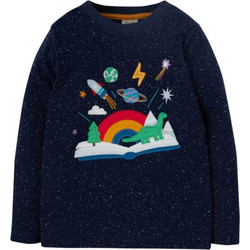 Frugi Παιδικό Φούτερ Navy Μπλε TTA238IPC