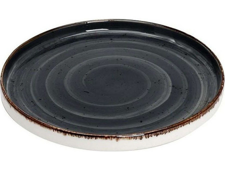 Espiel Πιάτο Ρηχό Πορσελάνης Step Terra Grey 26cm TLG131K6