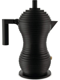 Alessi Pulcina MDL02/3 Μπρίκι Espresso 3Cups Μαύρο