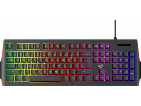 Havit KB866L Gaming Πληκτρολόγιο RGB Black