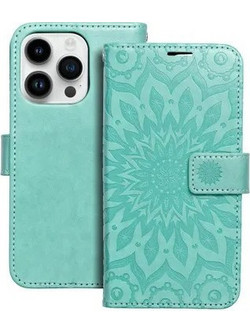 MEZZO Book case for IPHONE 14 Pro Max Mandala Green