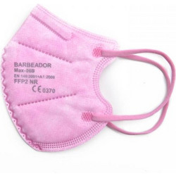 Barbeador MAX-06B FFP2 Filtering Butterfly Mask Παιδική Ροζ 20τμχ