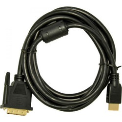 Akyga Καλώδιο HDMI Male to DVI-D Male 3m Black