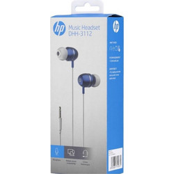 HP DHH-3112 Handsfree In-Ear 3.5mm White Blue