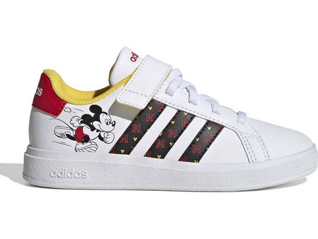 Adidas Grand Court Mickey EL Παιδικά Sneakers Λευκά HP7760