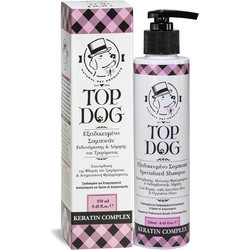 Top Dog Shampoo Keratin Complex για αναδόμηση τριχώματος 200ml