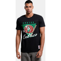 Mitchell & Ness NBA Final Seconds Boston Celtics Lakers T-Shirt BMTRINTL1057-BCEBLCK