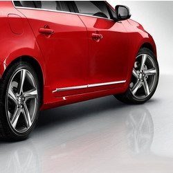 VOLVO. S60 4D 2013+ ΠΡΟΣΤΑΤΕΥΤΙΚΗ ΦΑΣΑ ΠΟΡΤΑΣ ΠΛΑΣΤΙΚΟ ΧΡΩΜΙΟ ΑΥΤΟΚΙΝΗΤΟΥ - 8 ΤΕΜ
