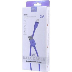 Ellietech CC305 USB-A to Lightning Cable 1m Purple