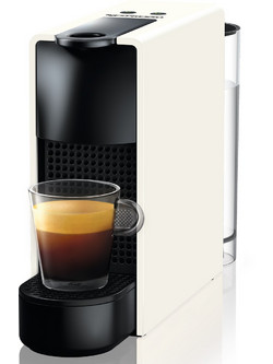 Nespresso Essenza Mini Καφετιέρα Espresso για Kάψουλες Nespresso 19bar Pure White