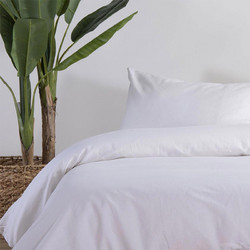 Nef-Nef Σεντόνι Μονό 170x270 Cotton-Linen Ecru